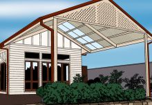 Carports gable end